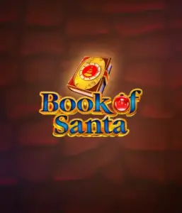 Celebrate the holiday spirit with Book of Santa slot by Endorphina, showcasing an elegant golden book adorned with Santa's iconic symbol. This image conveys the warmth and excitement of Christmas, set against a softly glowing red background. Perfect for those who love Christmas-themed slots, delivering a delightful escape. 